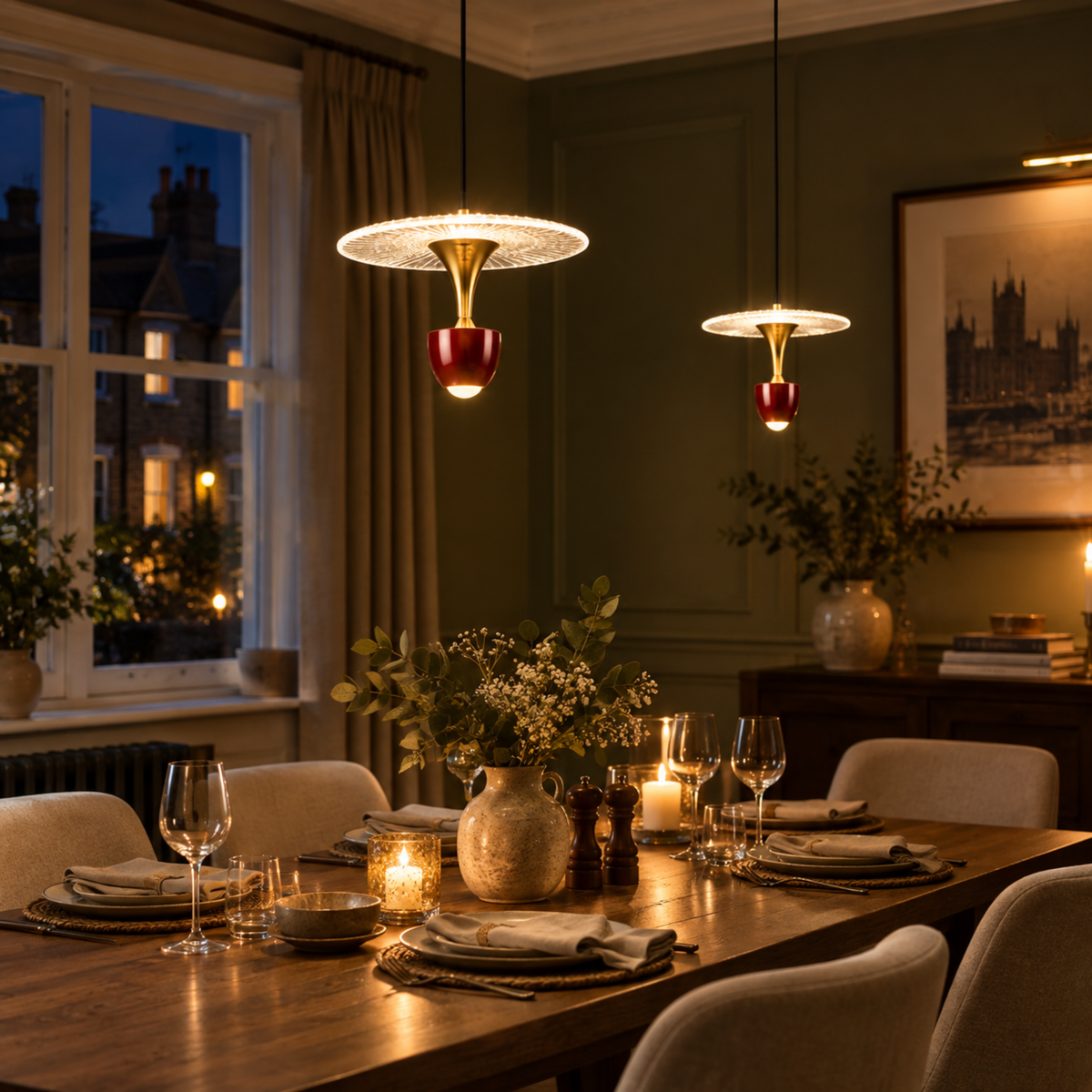 Acrylic LED Pendant Light