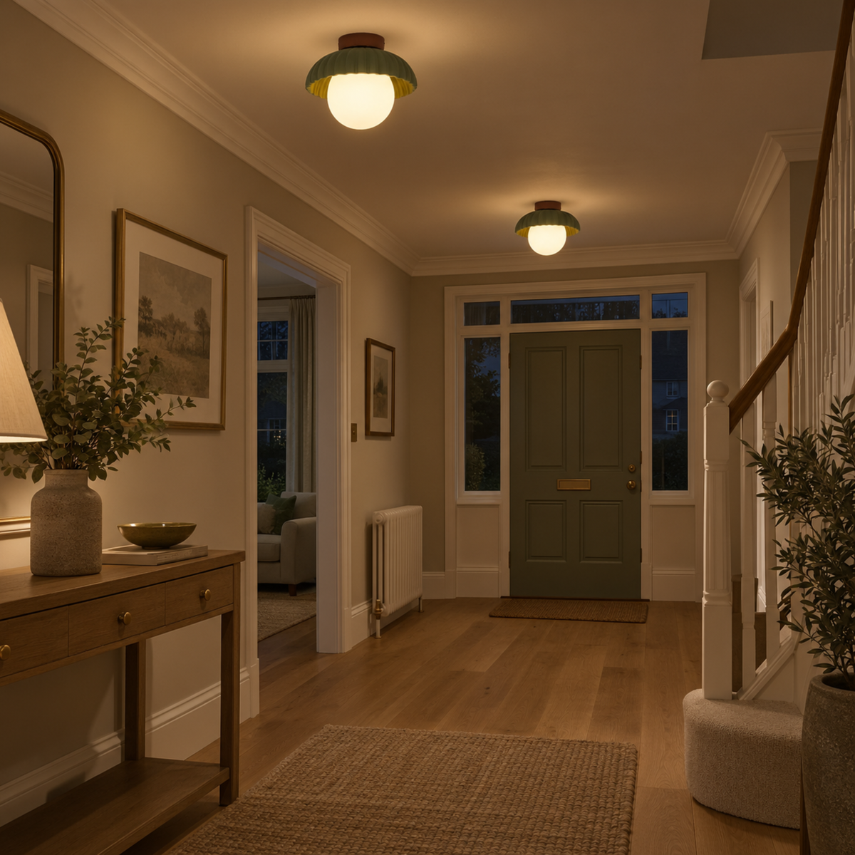 Modern Flush Mount LED Ceiling Light