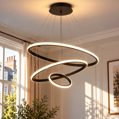Modern LED Ring Chandelier