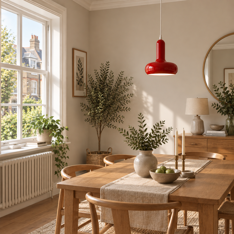 Modern Nordic Mushroom Pendant Light