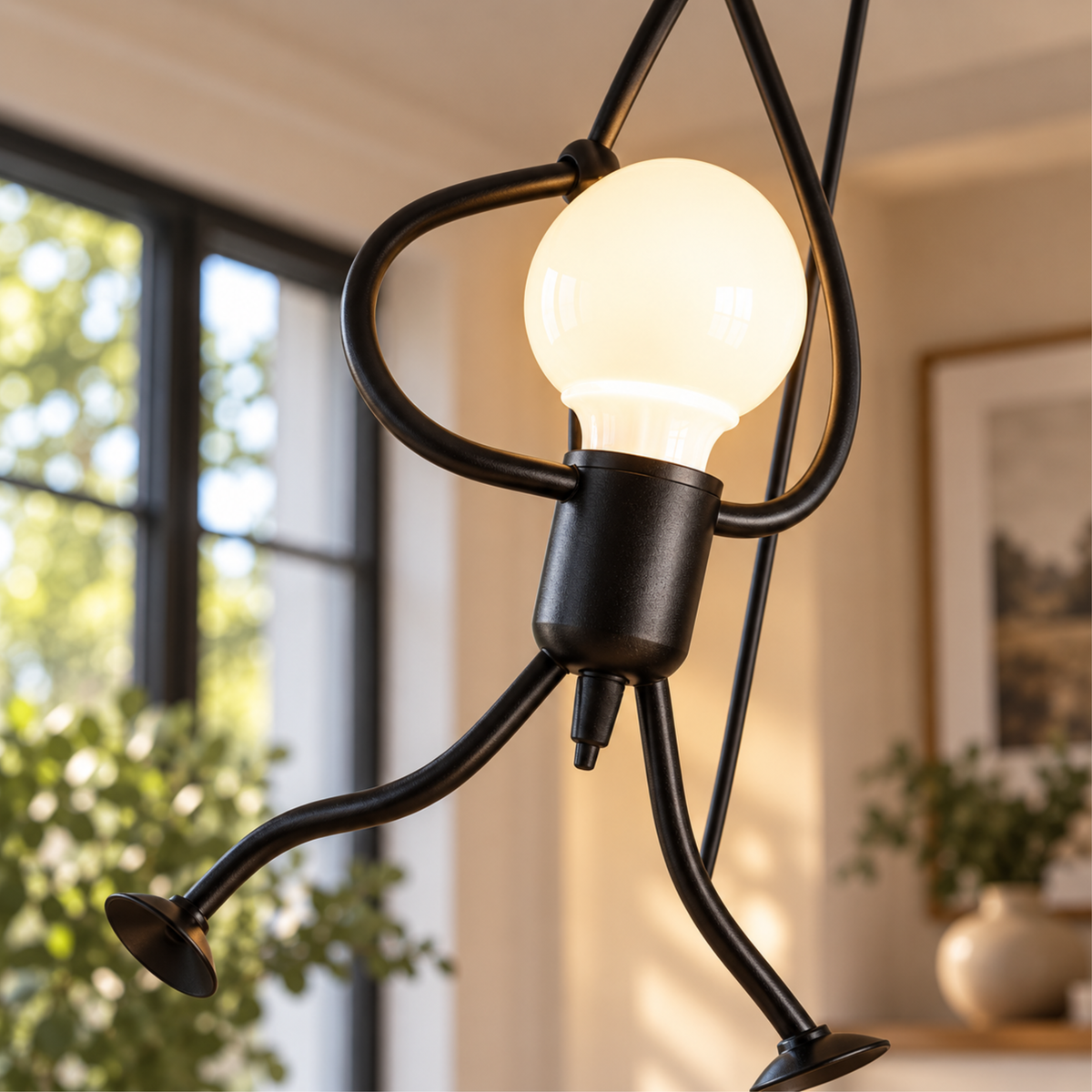 Modern Iron Pendant Light