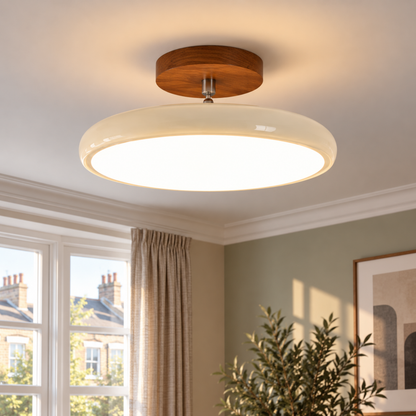 Round Retro Ceiling Light