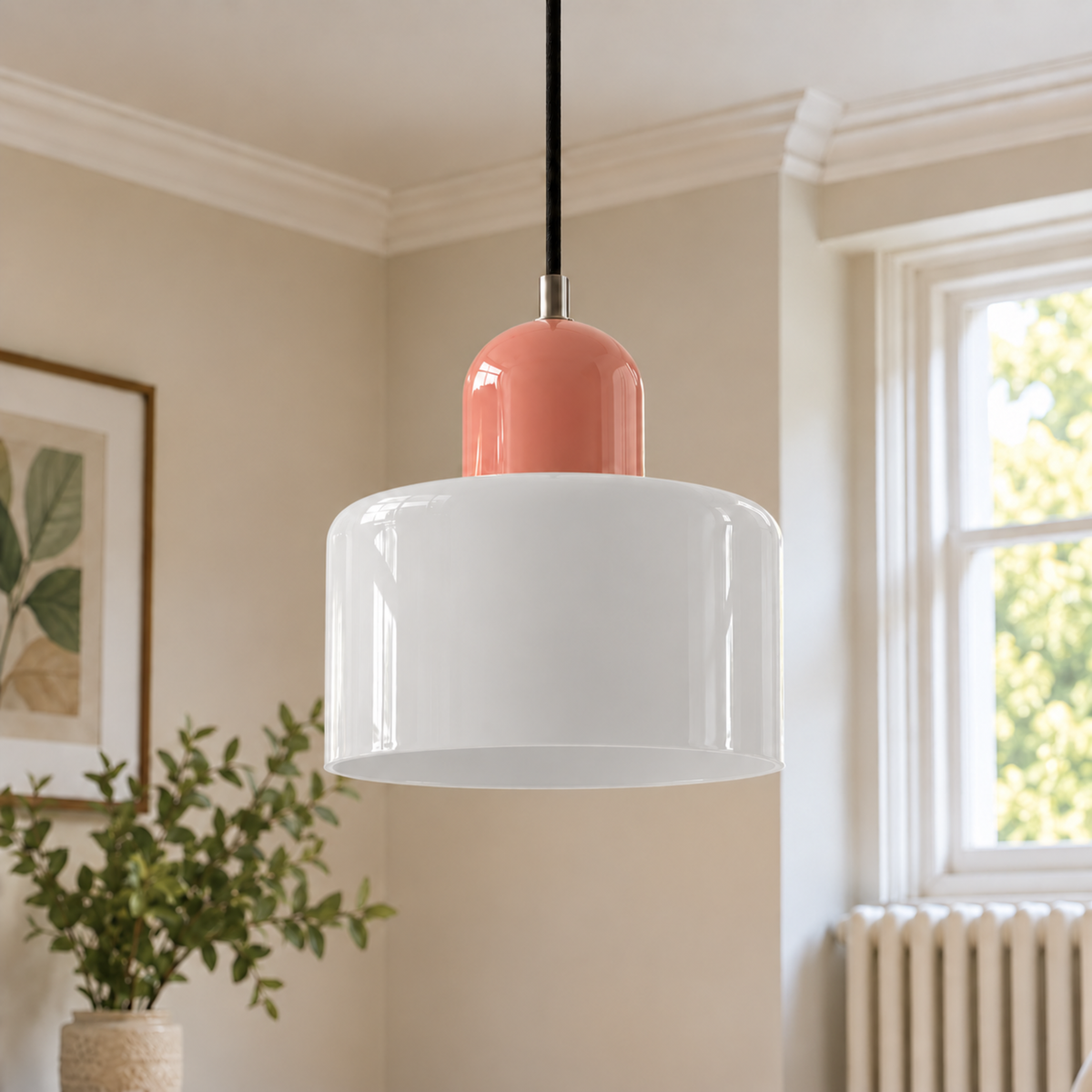 Halo Glass Pendant Light