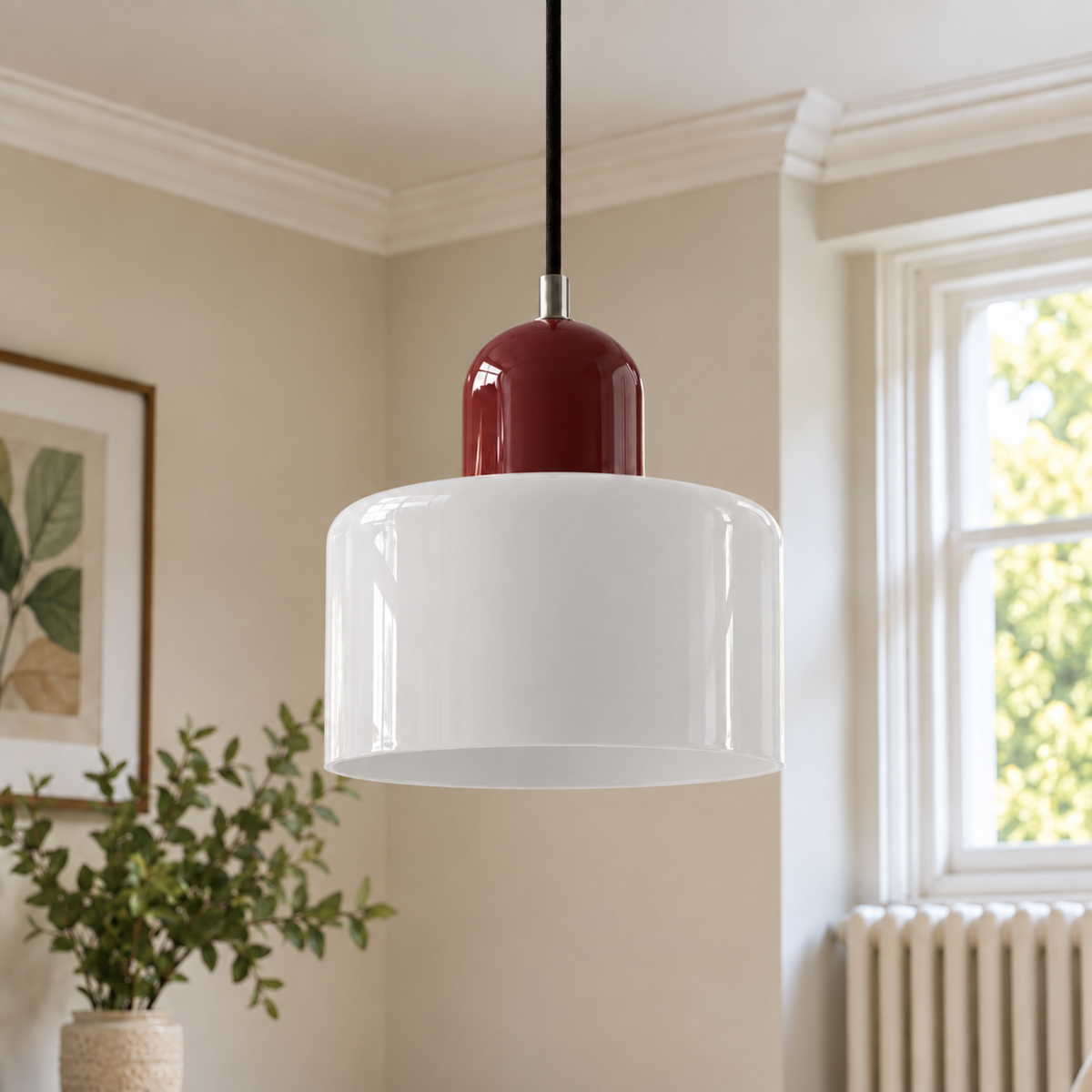 Halo Glass Pendant Light