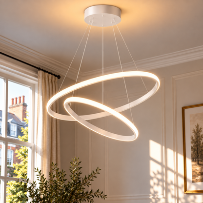 Modern LED Ring Chandelier