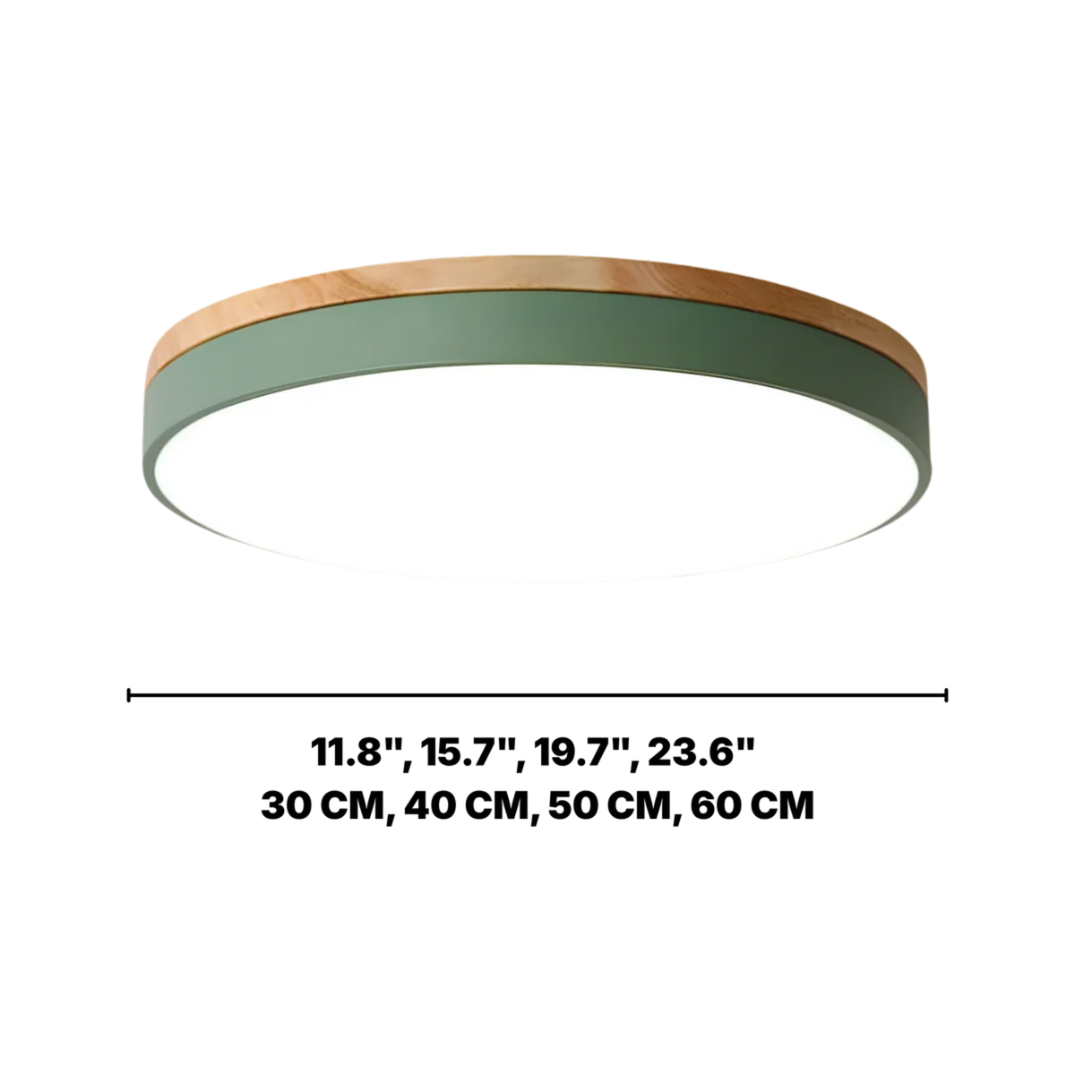 Round Disc Flush Mount Ceiling Light