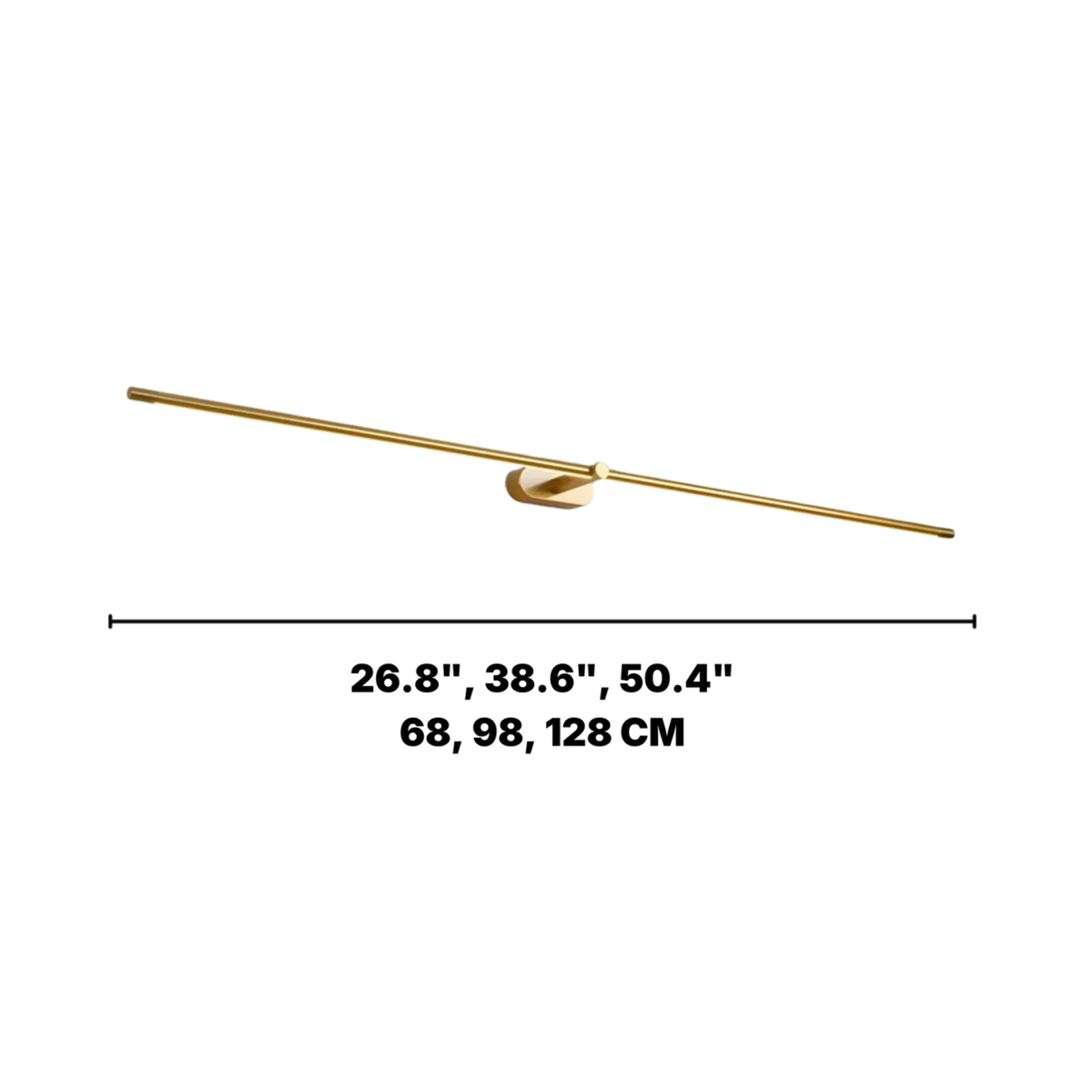 Modern StripBeam Metal Wall Light