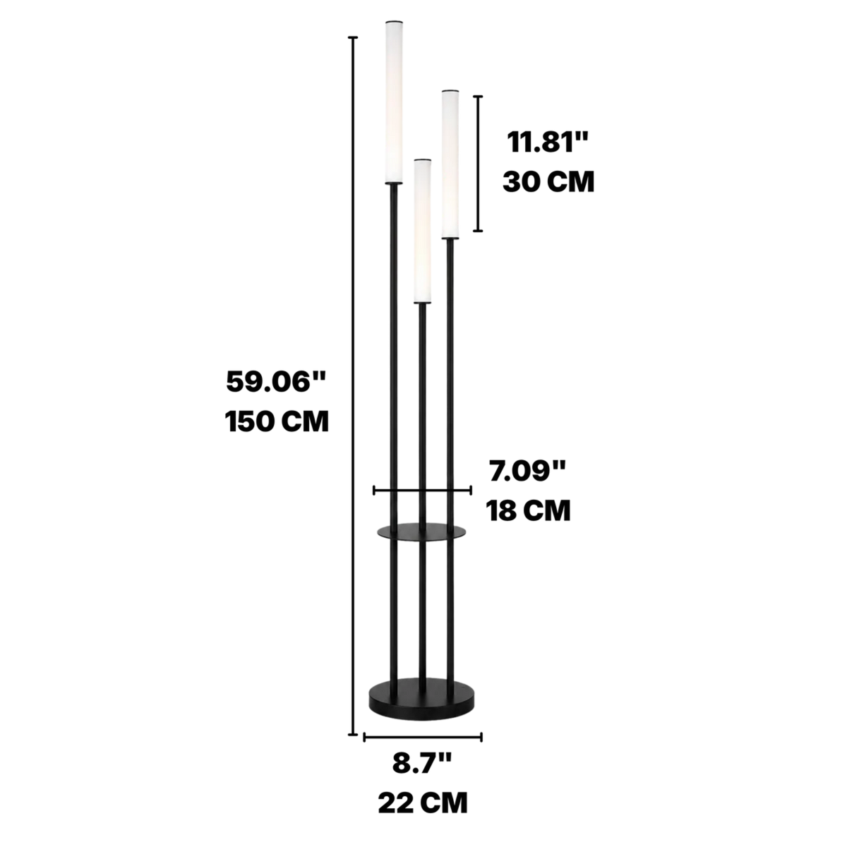 Adjustable Modern Minimalist LED Floor Lamp