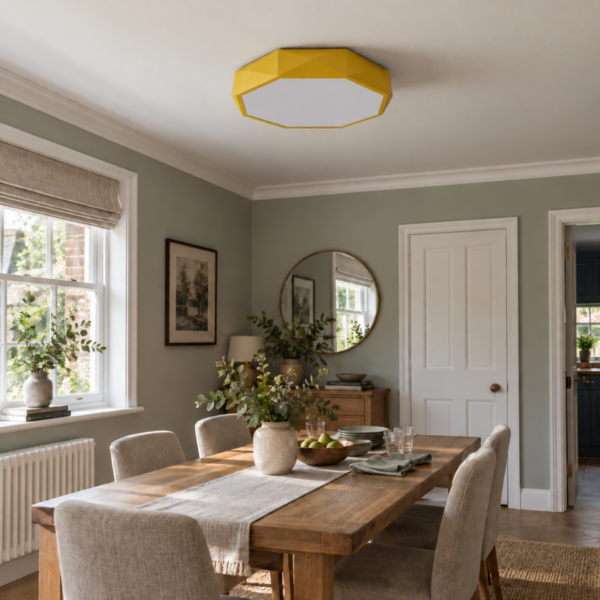 Modern Abstract Scandinavian Ceiling Light