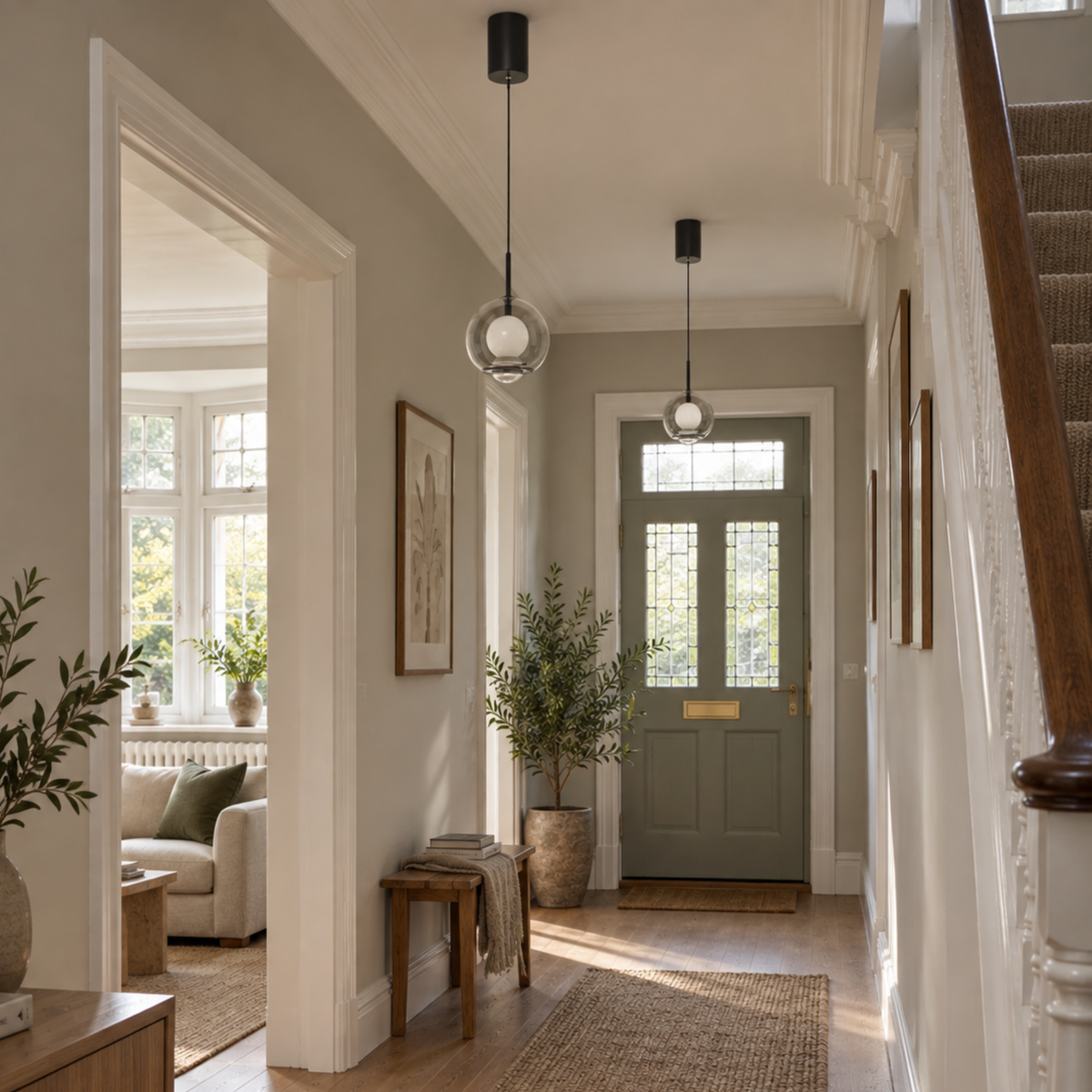 Glass Pendant Light