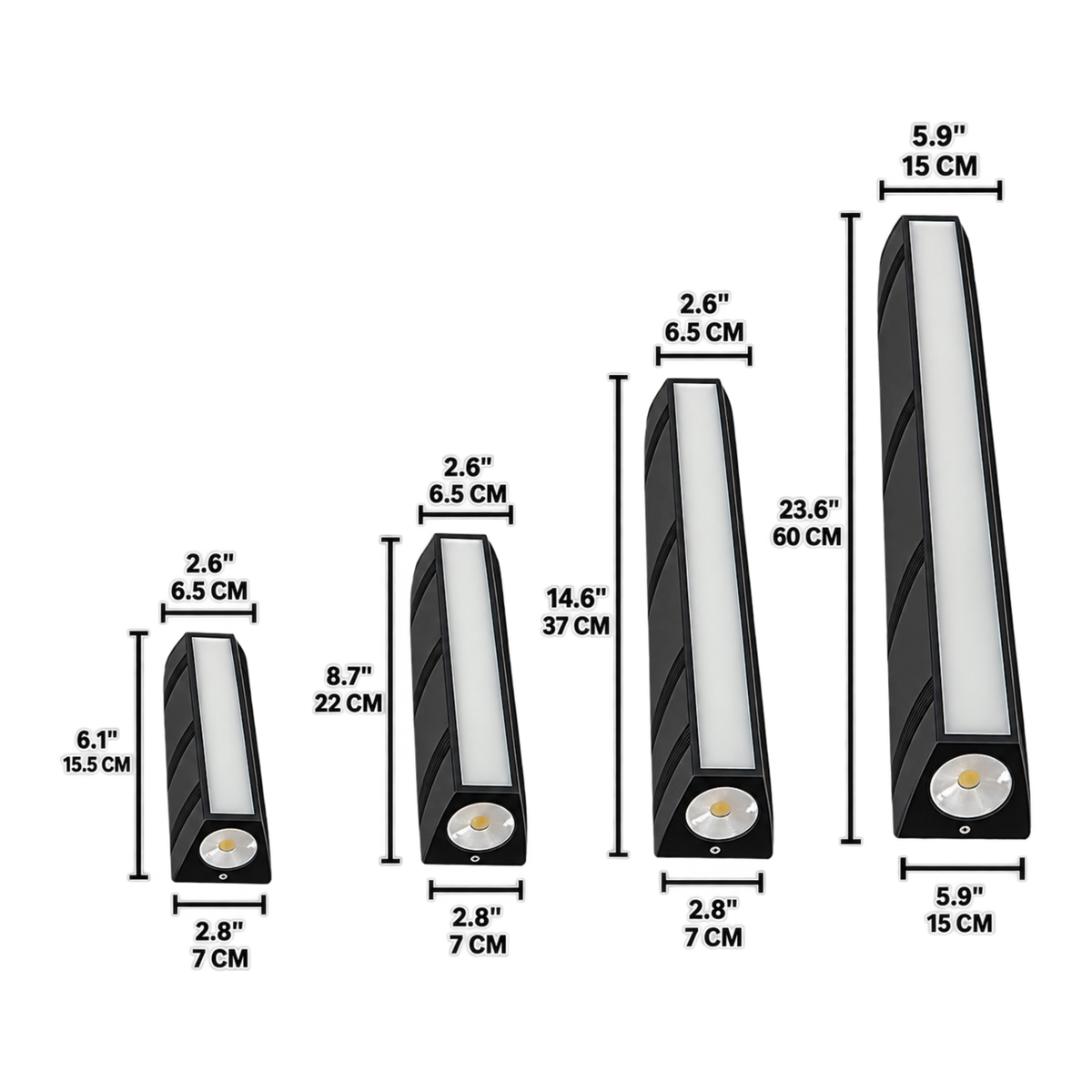 Rectangular LED Wall Light