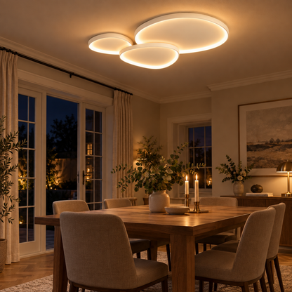 Modern 3-Light Ceiling Light