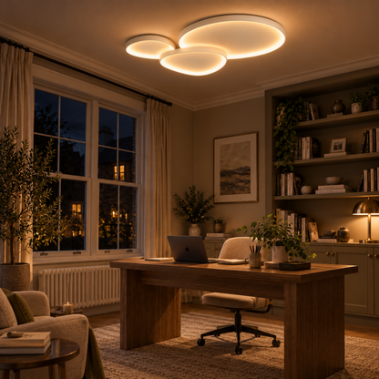 Modern 3-Light Ceiling Light