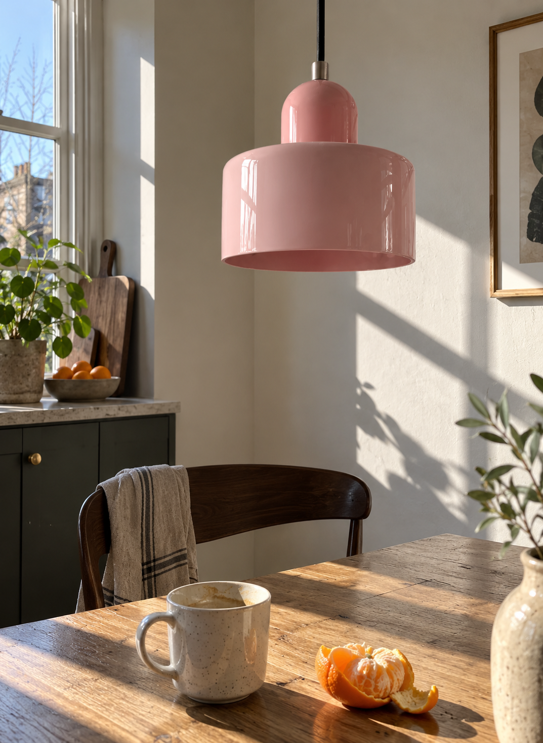 Lighting in a sunlit home interior
