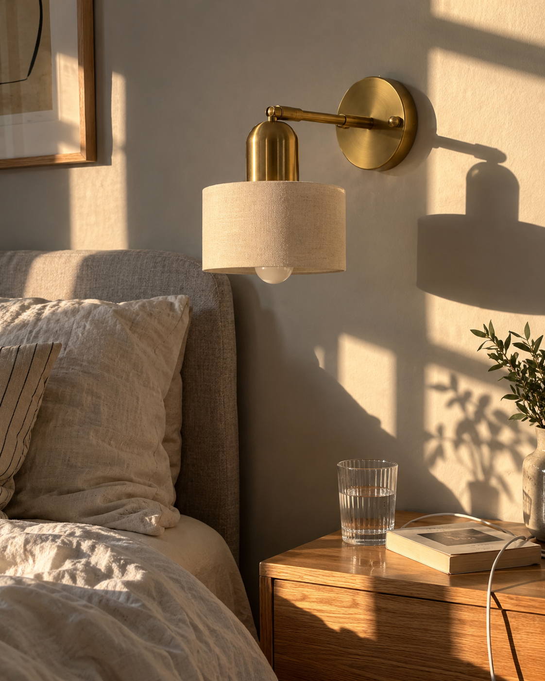Lighting in a sunlit home interior